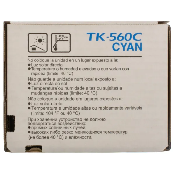 Тонер-картридж TK-560 блакитний Kyocera Mita (1T02HNCEU0) - Фото 4