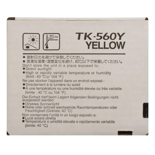 Тонер-картридж TK-560 жовтий Kyocera Mita (1T02HNAEU0) - Фото 4