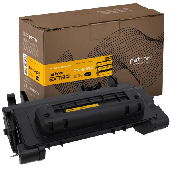 Картридж совместимый HP 64A (CC364A) Extra Patron (PN-64AR)