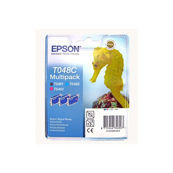 Картридж T048C40 Bk_C_M Epson(3)