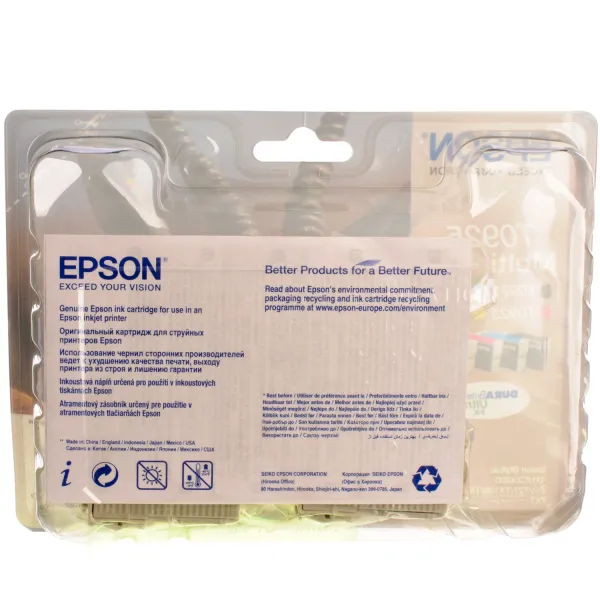 Комплект картриджей T09254A/T10854A MULTIPACK BK/C/M/Y Epson (C13T10854A10) - Фото 3