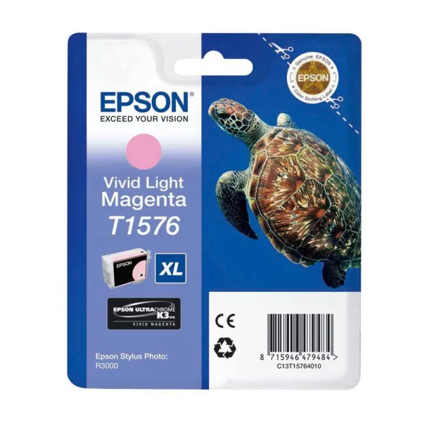 Картридж T157640 ярко светло пурпурный Epson