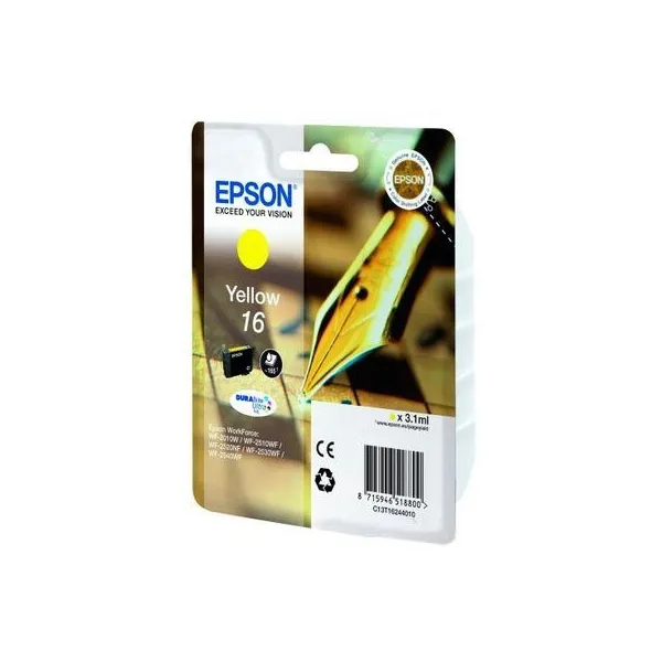Картридж №16 желтый Epson (C13T16244010)
