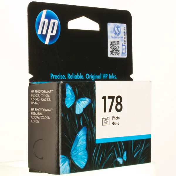 Картридж №178 фото черный HP (CB317HE)