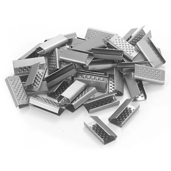 Скоба металическая ленты PP, 16мм, упаковка 2500шт. - Фото 3