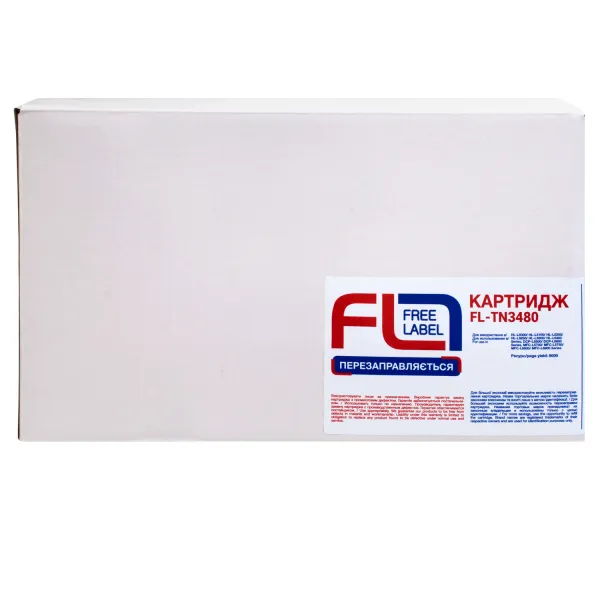 Тонер-картридж совместимый Brother TN-3480 Free Label (FL-TN3480) - Фото 3