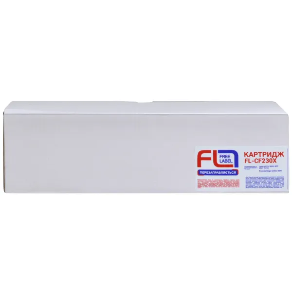 Тонер-картридж совместимый HP 30X (CF230X) Free Label (FL-CF230X) - Фото 2