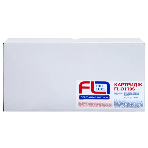 Картридж совместимый Samsung MLT-D119S (ML-1610/ML-2010/SCX-4521) Free Label (FL-D119S) - Фото 2