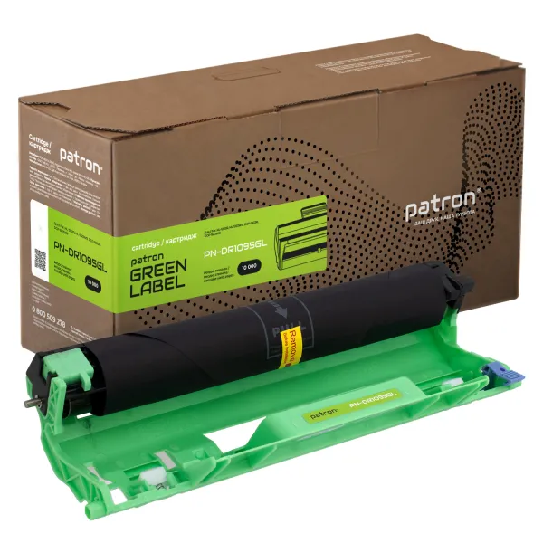Драм-картридж совместимый Brother DR-1095 Green Label Patron (PN-DR1095GL)