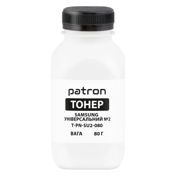 Тонер Samsung универсальный №2 флакон, 80 г Patron (PN-SU2-080)