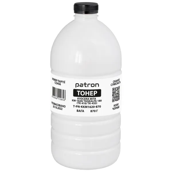 Тонер Kyocera Mita KM-1620/Taskalfa 180 флакон, 870 г Patron (PN-KKM1620-870)