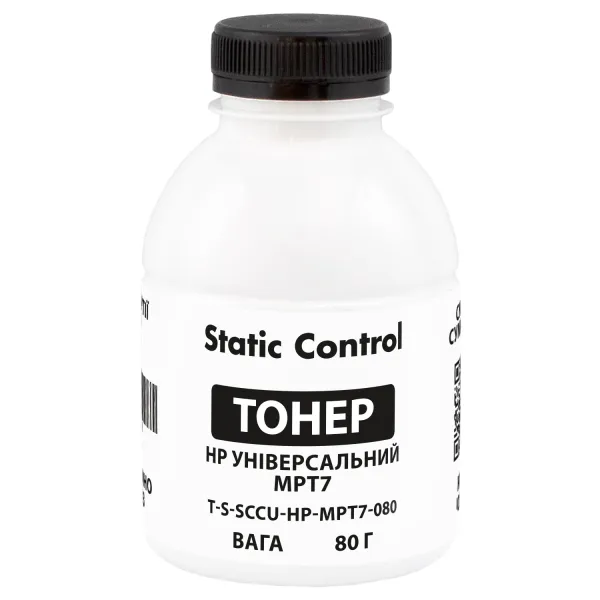 Тонер HP универсальный MPT7 флакон, 80 г SCC (TSM-MPT7-080)