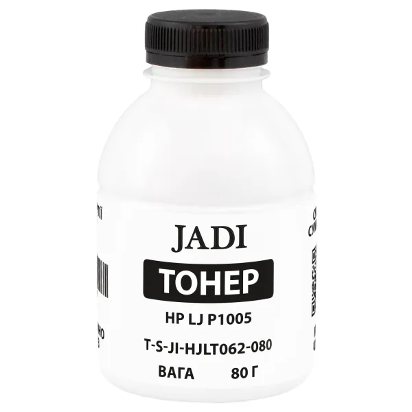 Тонер HP LJ P1005 флакон, 80 г Jadi (TSM-JLT-062-080)