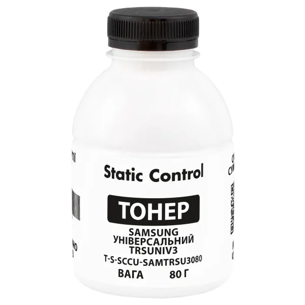 Тонер Samsung универсальный TRSUNIV3 флакон, 80 г SCC (TSM-TRSUNIV3-080)