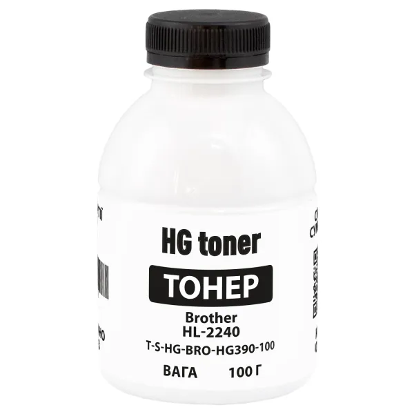 Тонер Brother HL-2240 флакон, 100 г HG toner (TSM-HG390-100)