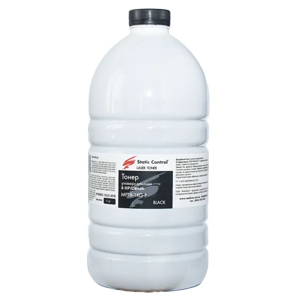Тонер HP универсальный MPT8 флакон, 1 кг SCC (MPT8-1KG-P)
