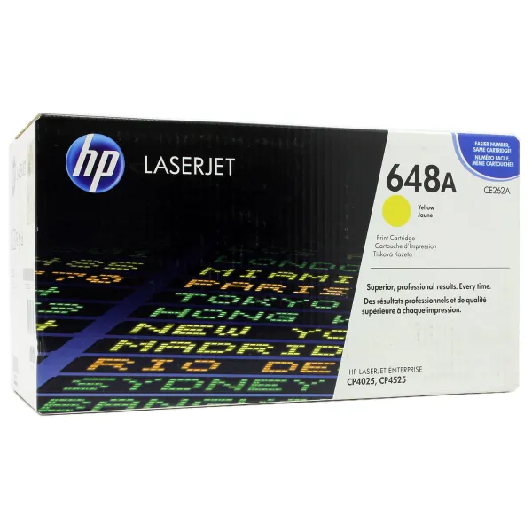Картридж 648A желтый HP (CE262A) - Фото 2