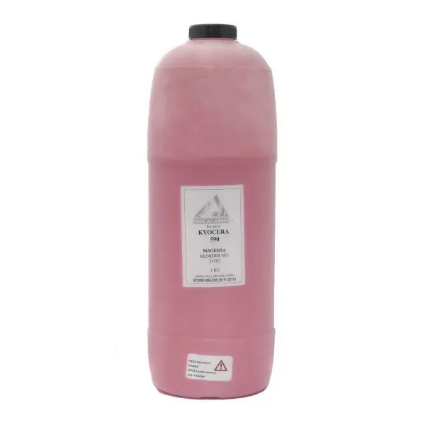 Тонер Kyocera Mita FS-C2026MFP флакон, 1 кг, пурпурный Delacamp/MK Imaging (24502)
