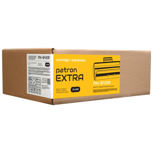 Картридж совместимый HP 64X (CC364X) Extra Patron (PN-64XR)