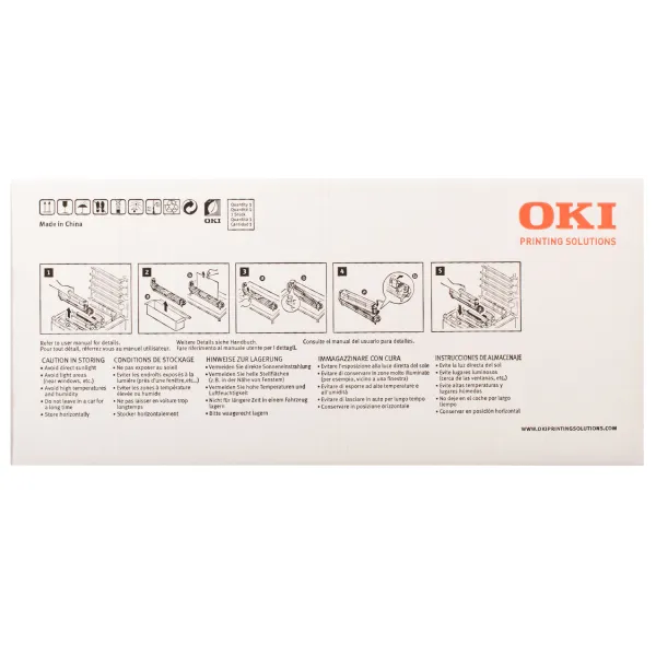 Драм-картридж C810/830/MC860 черный Oki (44064012) - Фото 2