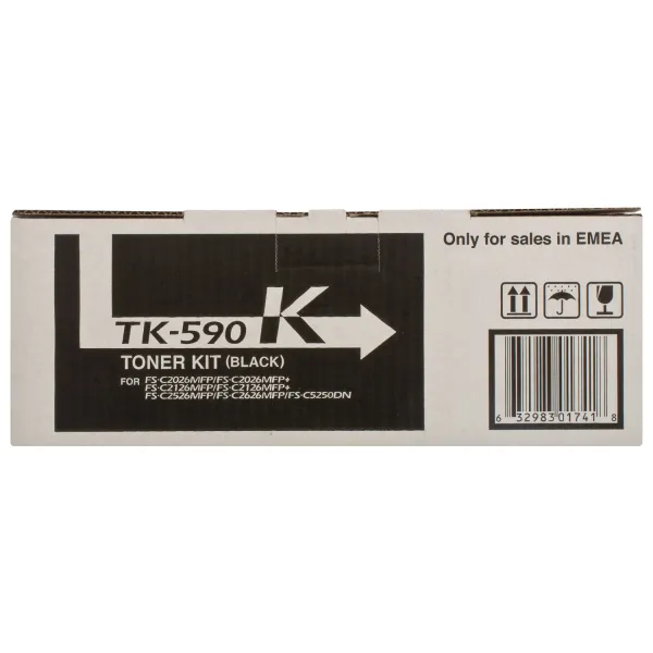 Тонер-картридж TK-590K чорний Kyocera Mita (1T02KV0NL0)