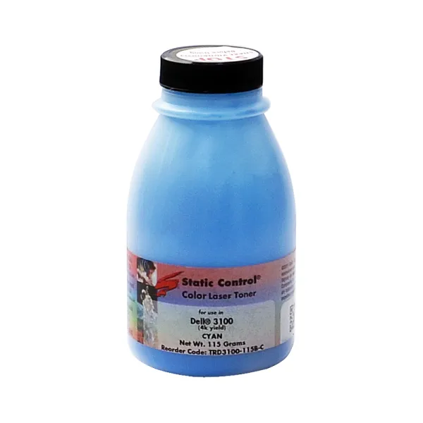 Тонер Epson Aculaser C1100 флакон, 115 г, блакитний SCC (TRD3100-115B-C)