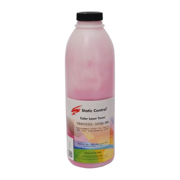 Тонер HP CLJ 5500 флакон, 305 г, пурпурный SCC (TRH5500-305B-MA)