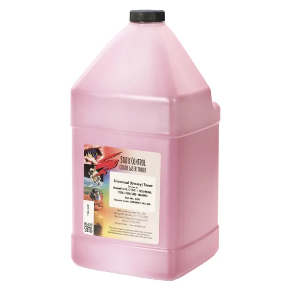 Тонер Oki универсальный OKIUNIV2 флакон, 1 кг, пурпурный SCC (OKIUNIV2-1KG-MA)