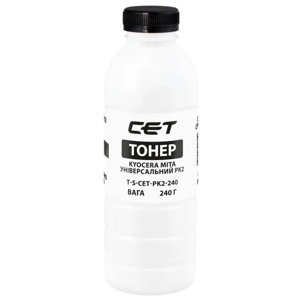 Тонер Kyocera Mita универсальный PK2 флакон, 240 г CET (TSM-PK2-240)