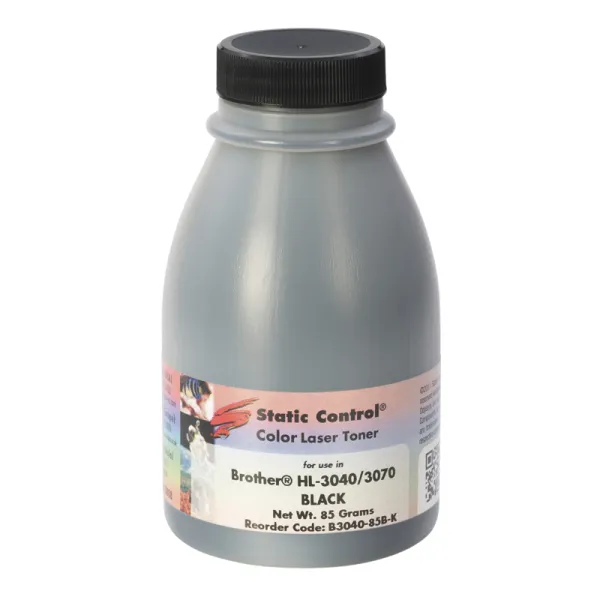 Тонер Brother HL-3040 флакон, 85 г, черный SCC (B3040-85B-K)