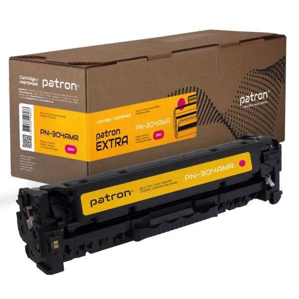 Картридж совместимый HP 304A (CC533A) пурпурный Extra Patron (PN-304AMR)