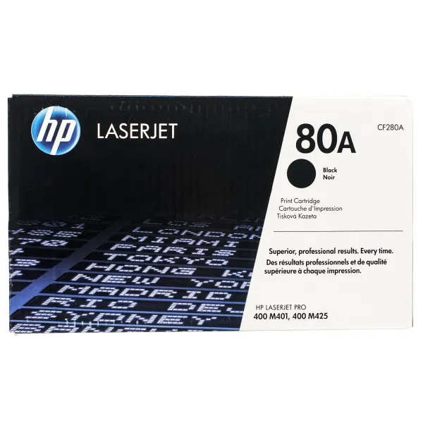 Картридж 80A черный HP (CF280A)
