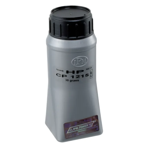 Тонер HP Color LaserJet CP1215 флакон, 30 г. чорний IPM (TSH91)