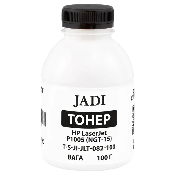 Тонер HP LaserJet P1005 (NGT-15) флакон, 100 г Jadi (TSM-JLT-082-100)