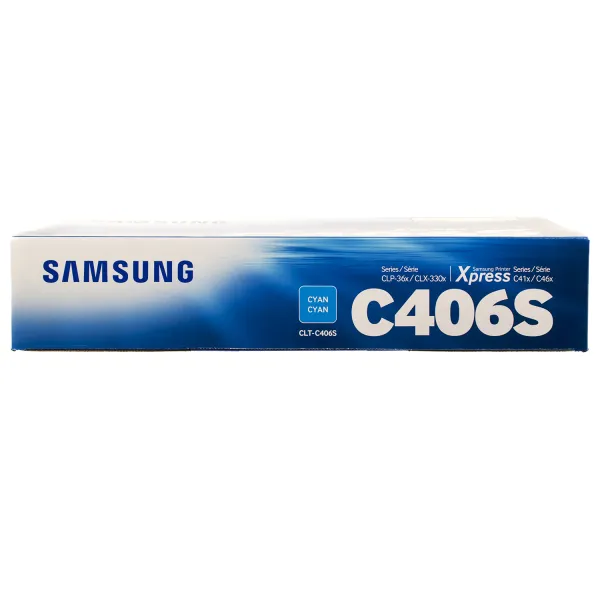 Тонер-картридж CLT-C406S голубой Samsung (ST986A)