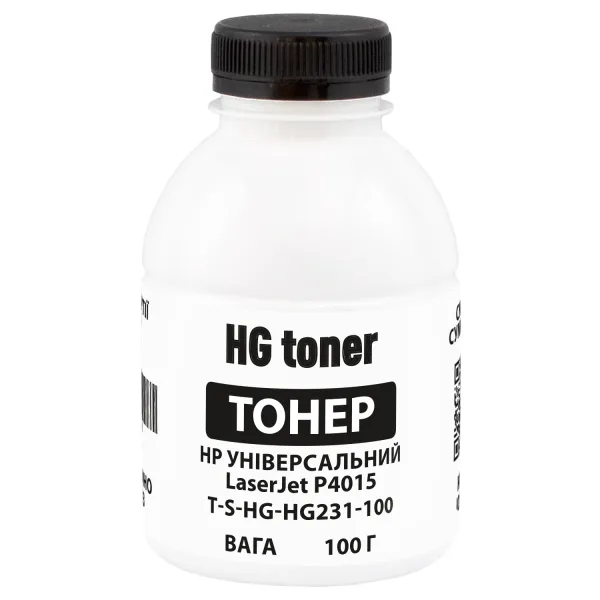 Тонер HP универсальный LaserJet P4015 флакон, 100 г HG toner (TSM-HG231-100)