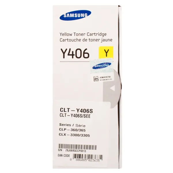 Тонер-картридж CLT-Y406S желтый Samsung (SU464A) - Фото 4