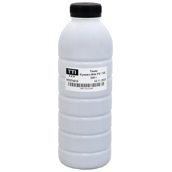 Тонер Kyocera Mita FS-1120 флакон, 240 г TTI (TSM-T141-A-240)
