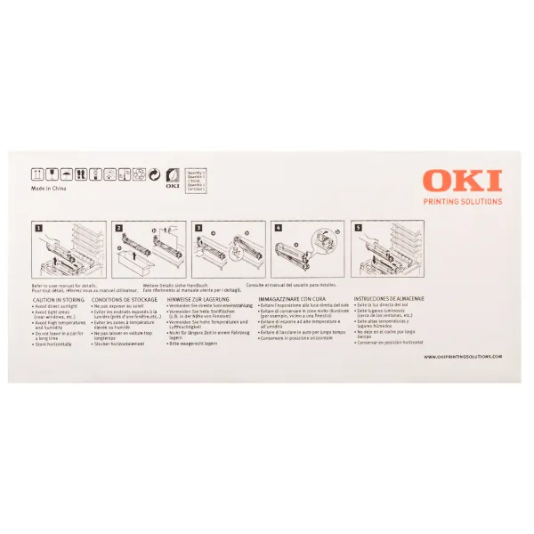 Драм-картридж C810/830/MC860 жовтий Oki (44064009) - Фото 4