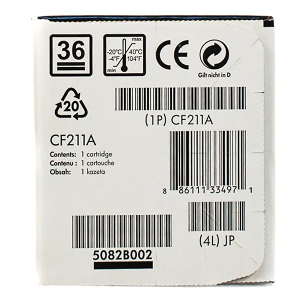 Картридж 131A голубой HP (CF211A) - Фото 2