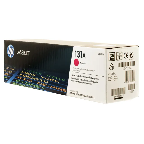 Картридж 131A пурпурный HP (CF213A) - Фото 2