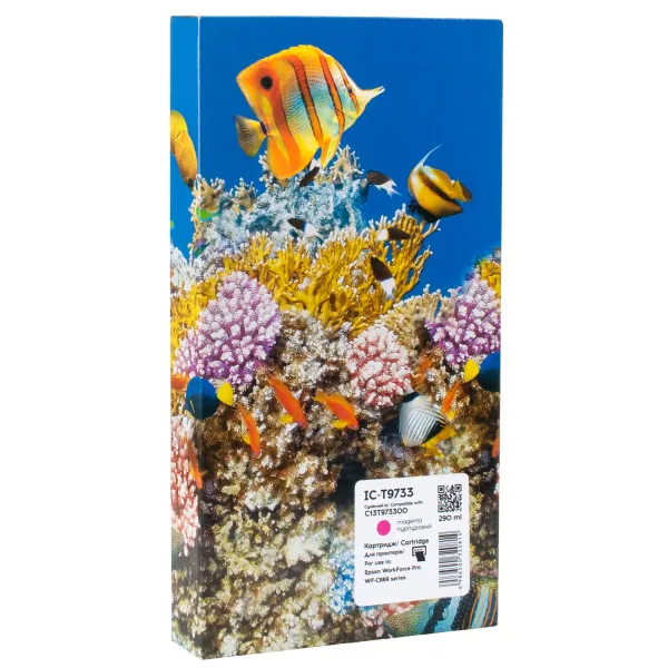 Картридж совместимый Epson T9733 (C13T973300) 22K стр, пурпурный Barva (IC-T9733)