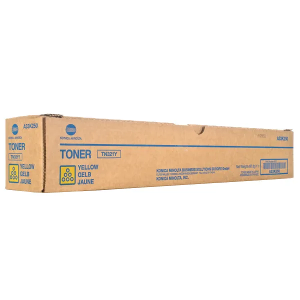 Тонер-картридж TN-321Y желтый Konica Minolta (A33K250)