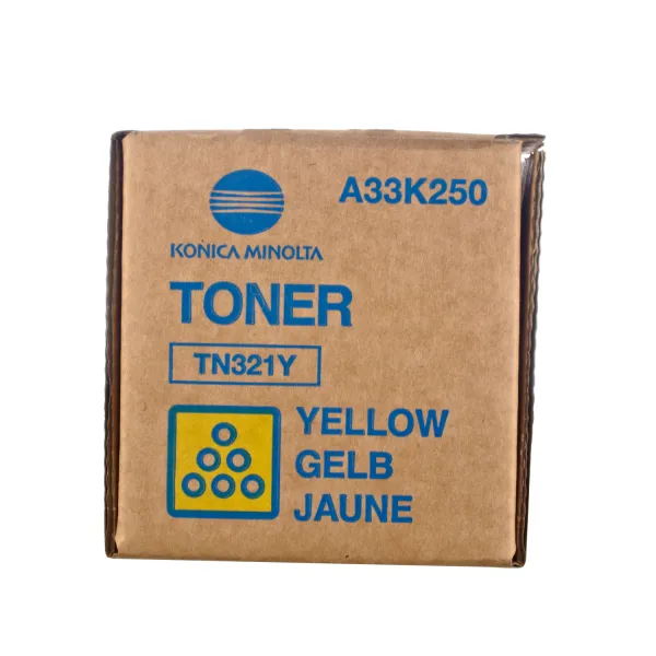 Тонер-картридж TN-321Y жовтий Konica Minolta (A33K250) - Фото 4