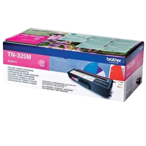 Тонер-картридж TN325M пурпуровий Brother (TN325M)