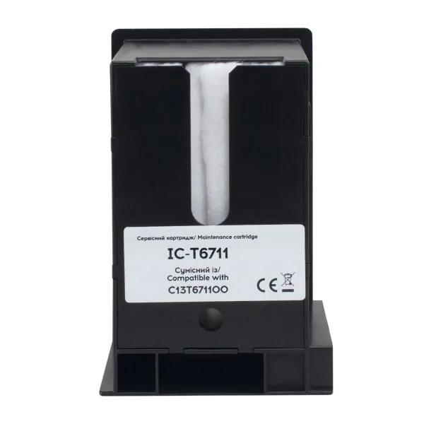 Контейнер совместимый для отработанных чернил Epson T6711/PXMB3/C13T671100 с чипом Barva (IC-T6711)
