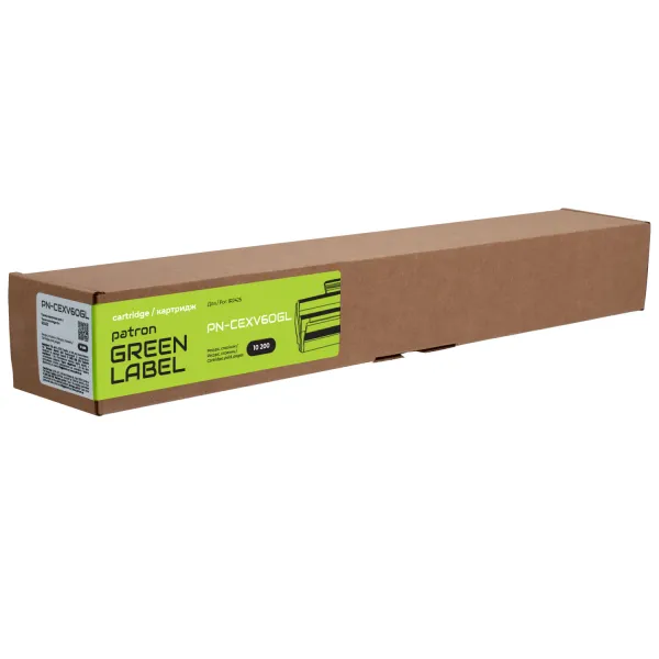 Тонер-картридж совместимый Canon C-EXV60 Green Label Patron (PN-CEXV60GL) - Фото 3