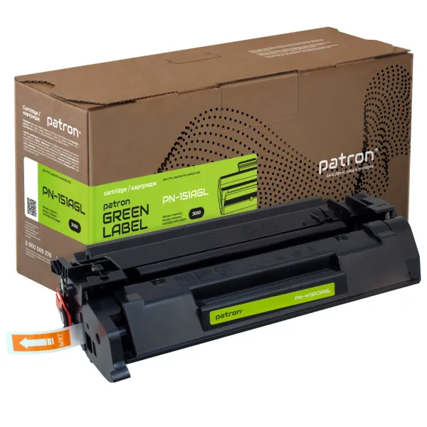 Картридж совместимый HP 151A (W1510A) Green Label Patron (PN-151AGL)