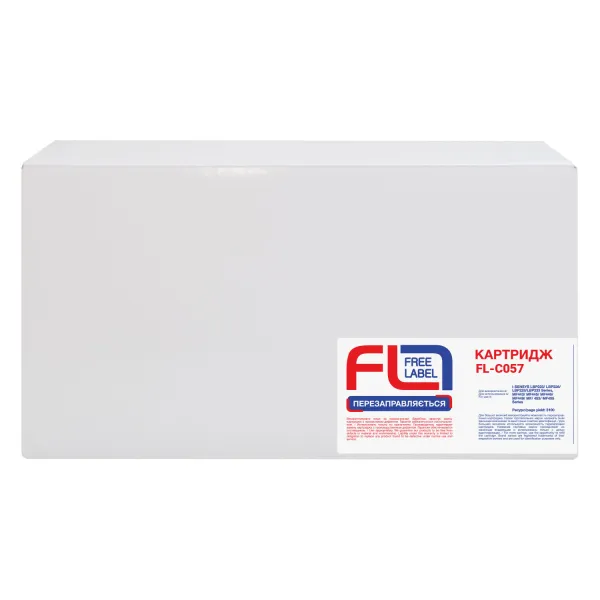 Картридж сумісний Canon 057 Free Label (FL-C057) - Фото 3