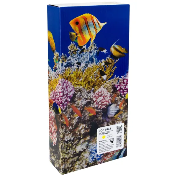 Картридж совместимый Epson T6944 (C13T694400) 675 мл, желтый Barva (IC-T6944)